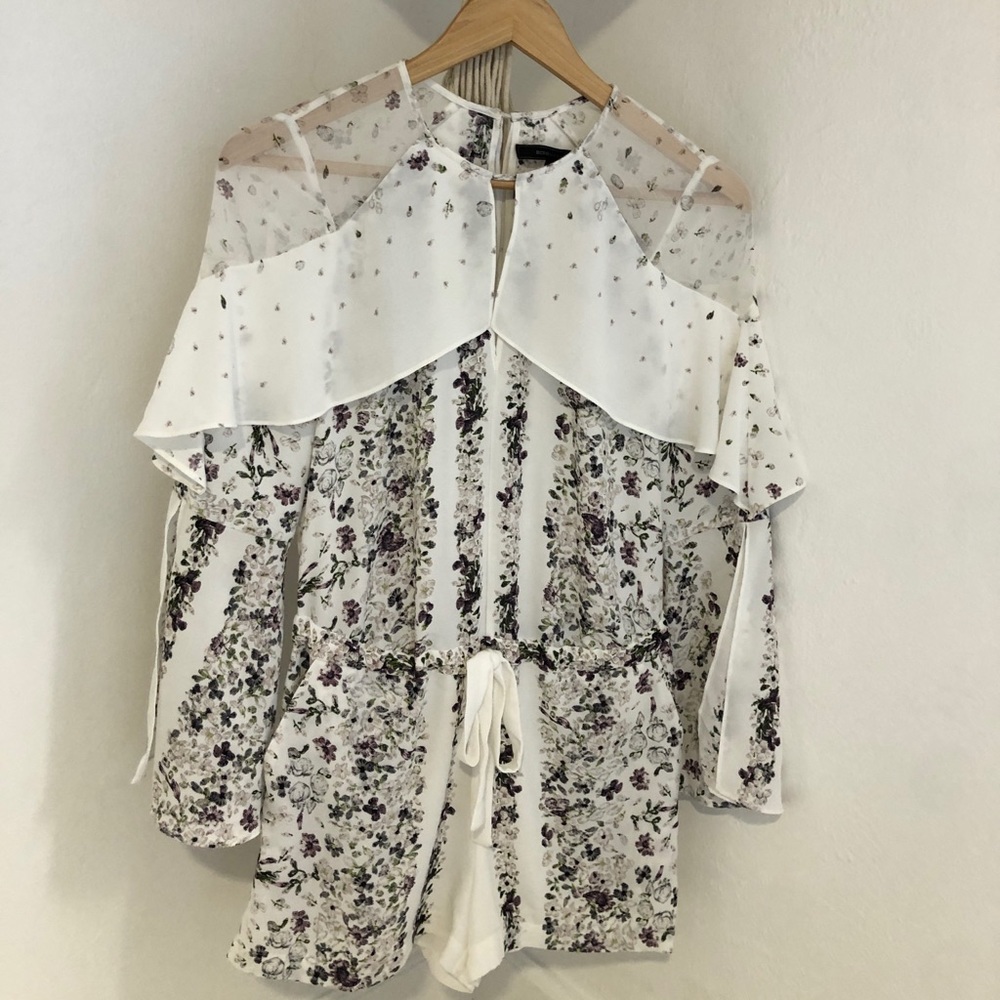 BCBGMAXAZRIA - Floral Romper